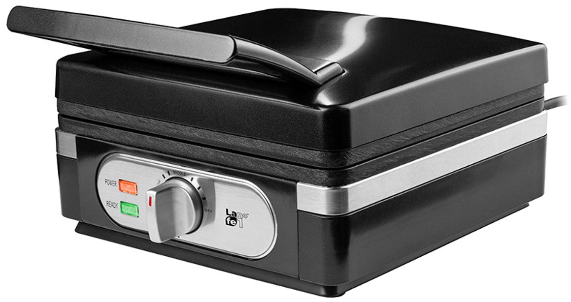 Waffle Iron For 2 Large Crispy Waffles Strong Temp Adjustment °C 1600W XXL Power rating 1400 W