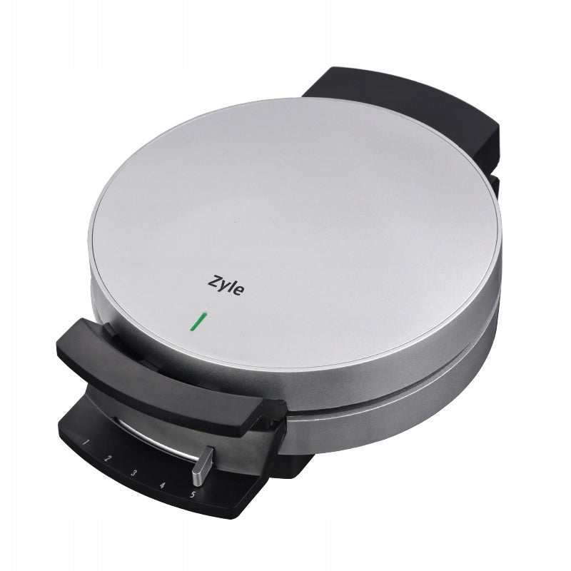 Waffle Iron Heart Maker Zyle 1000W Double Coating Adjustment