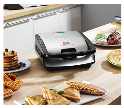 Waffle Maker Toaster For Sandwiches 3in1 Tefal Snack Collection SW852D12 Brand Tefal