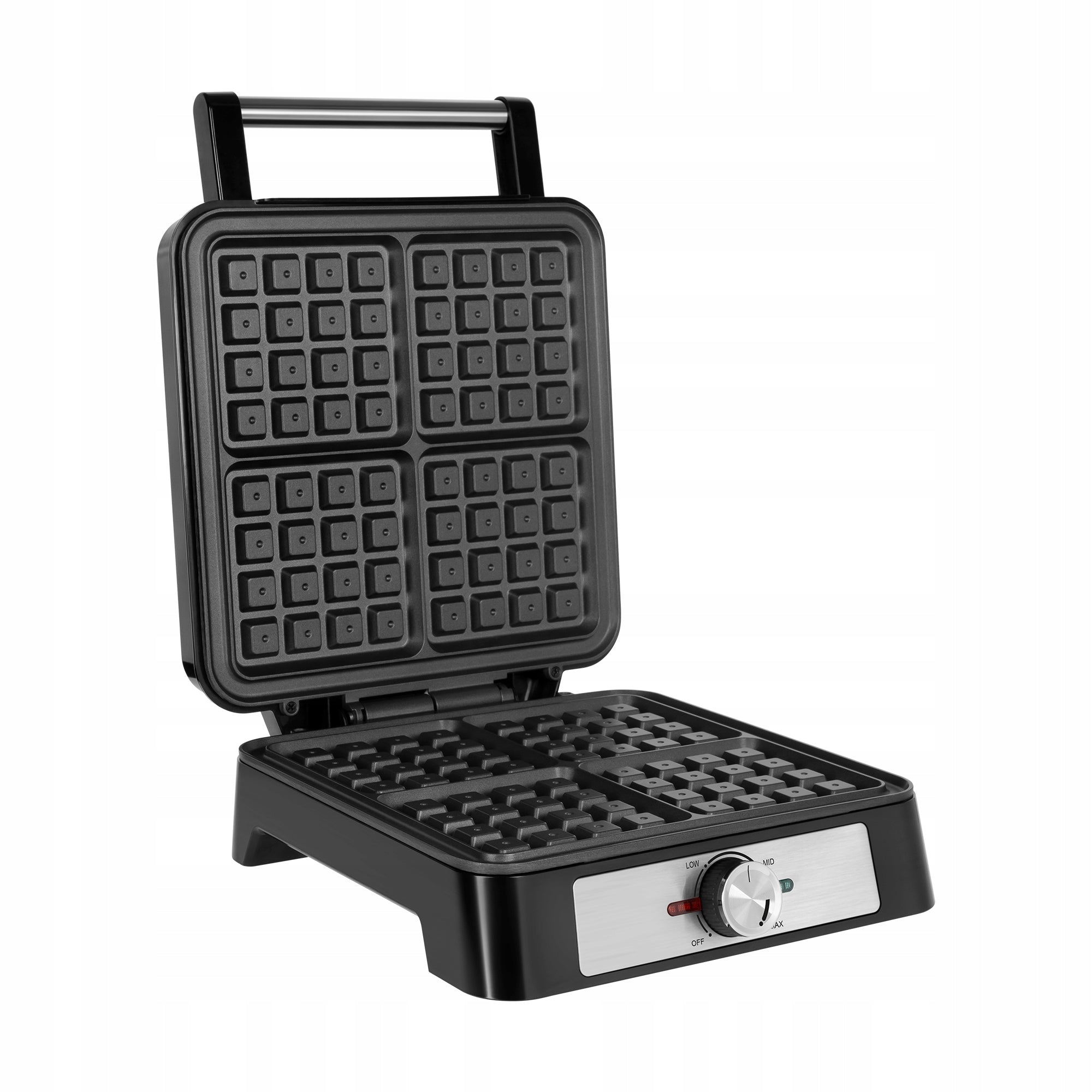 Waffle iron 4 waffles 1600W inox power regulation Teesa Power rating 1600 W