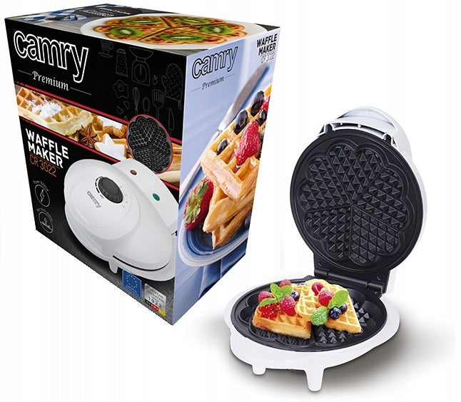 Waffle maker CR3022 wafers waffle hearts 1000W Brand Camry