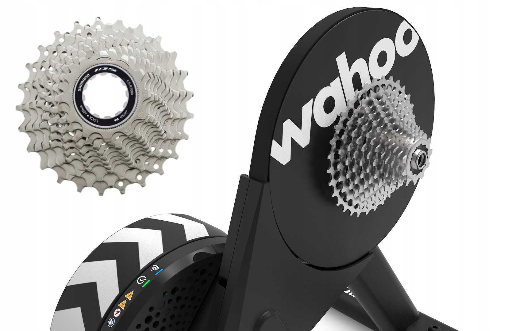 Wahoo Kickr Core 2 2026 trainer set with Shimano 105 12s 11-34T cassette Manufacturer code KickrBikechill