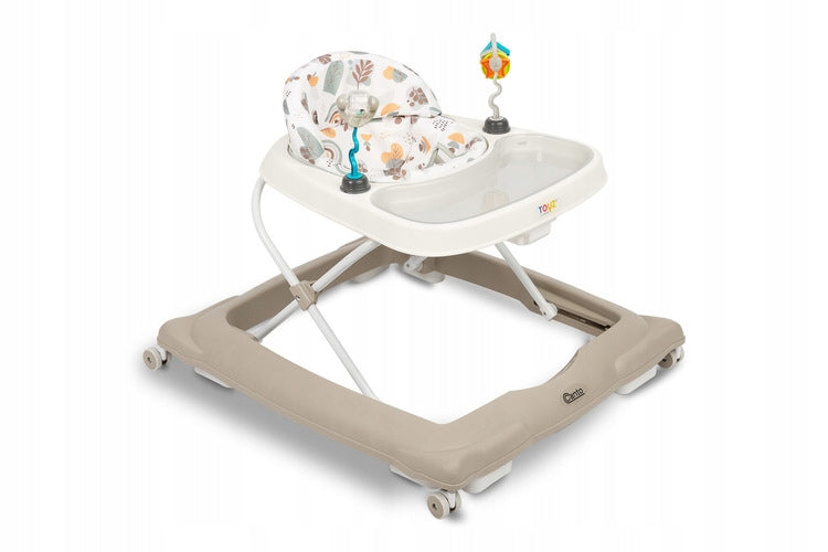 Walker CANTO beige 4 rubber wheels TOYZ CARETERO Manufacturer code TOYZ-20631