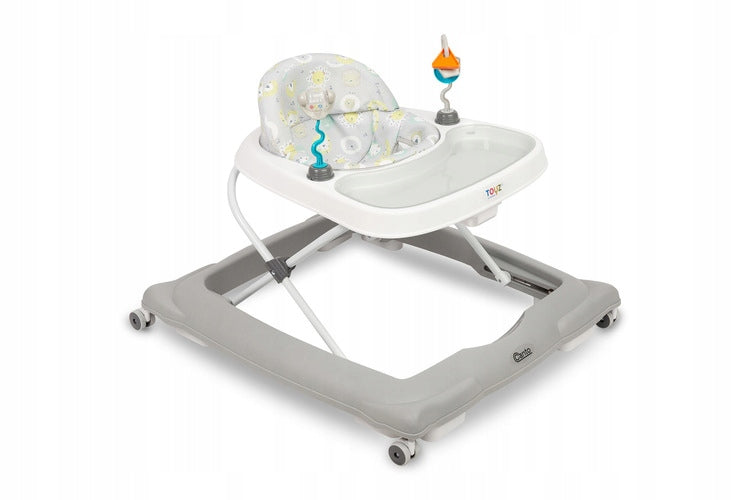 Walker CANTO grey 4 rubber wheels TOYZ CARETERO EAN (GTIN) 5903076322135