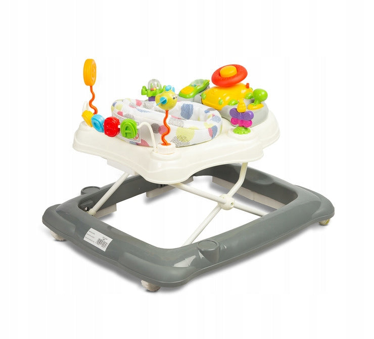 Walker Toyz by Caretero Stepp grey rider swivel seat Brand Toyz by Caretero