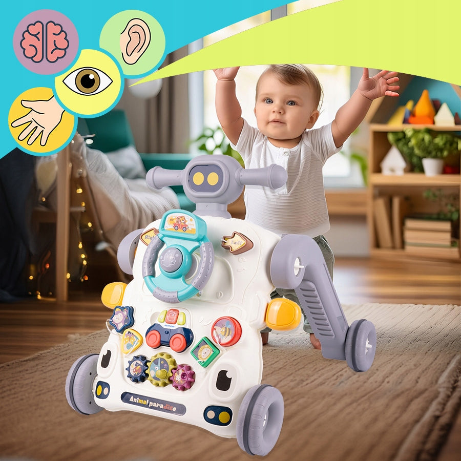 Walker pusher 5in1 rider scooter educational table panel with steering wheel Manufacturer code Stator-Z733