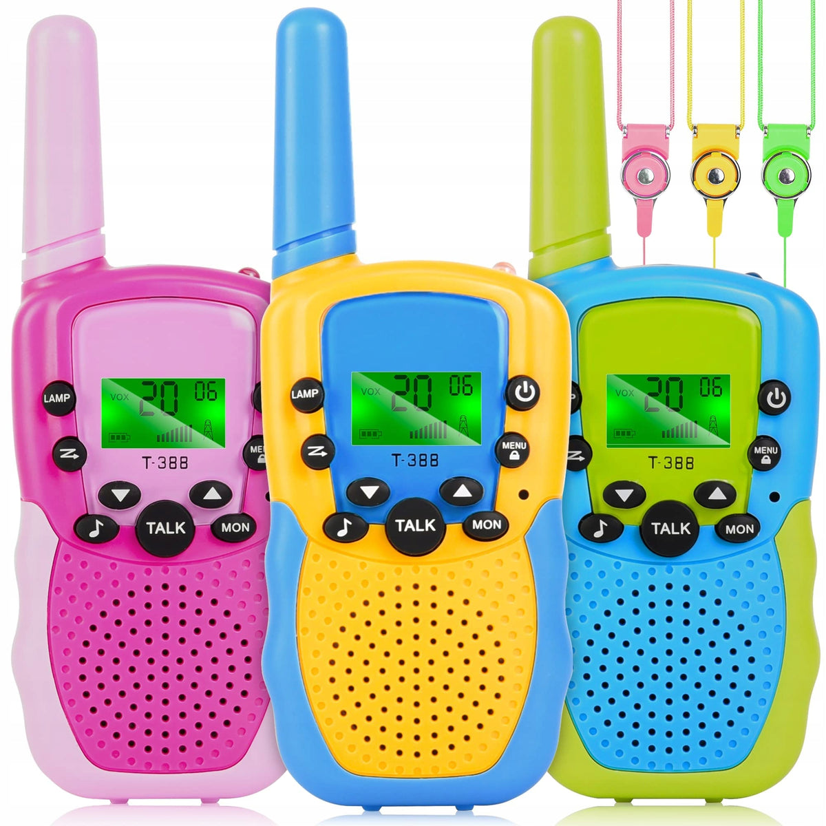 Walkie talkie walkie-talkie for kids set of 3 Kik Brand Ikonka