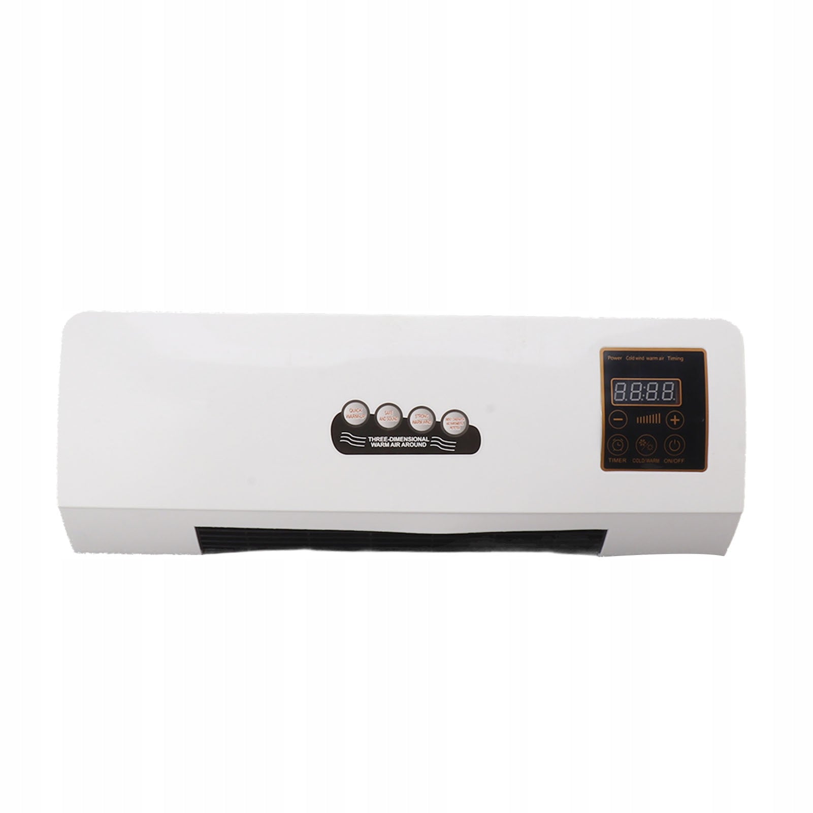 Wall Air Conditioning Hot Fan 10m Remote Control 2F Dominant color multicolor