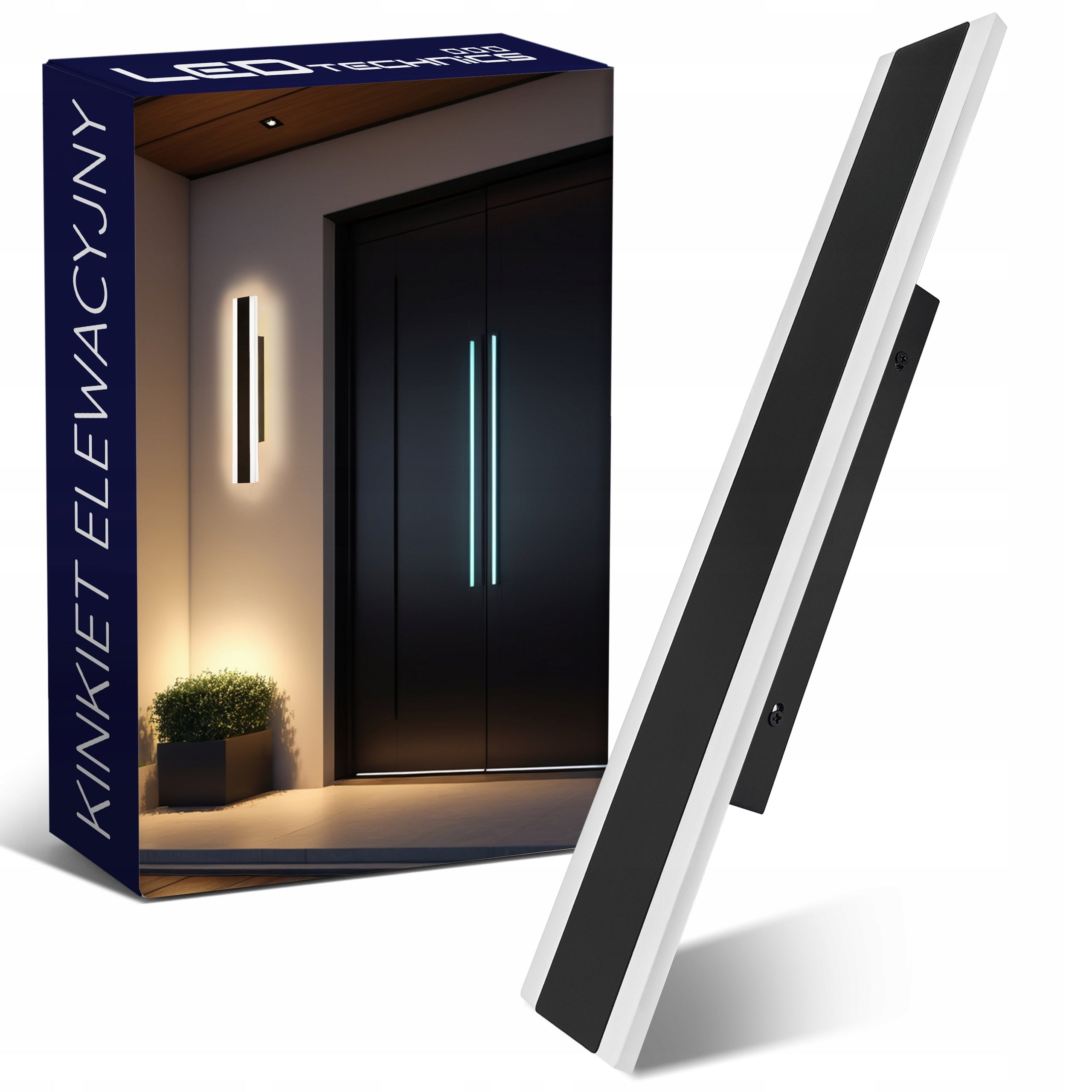 Wall Facade Lamp 18W LED CCD Outdoor Garden Wall Lamp IP65 60cm