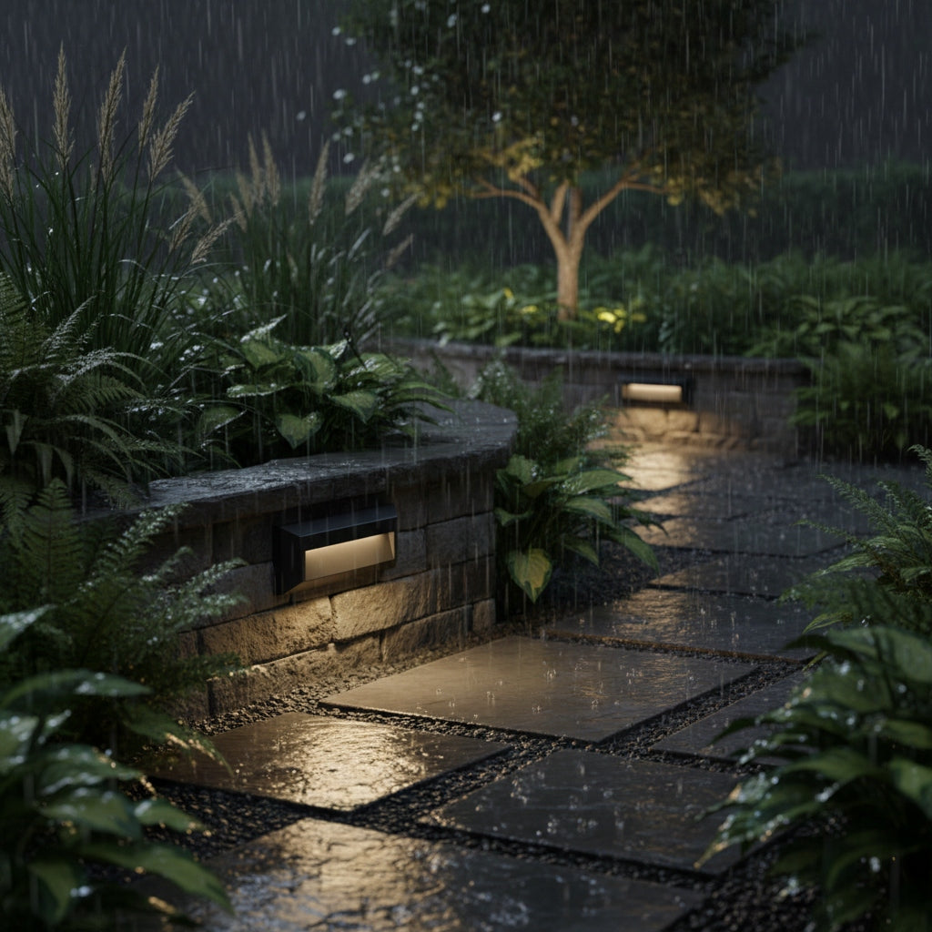 Wall Lamp Garden Facade Lamp Outdoor LED 1.9W 85lm 3000K IP65 IK06 Color gray