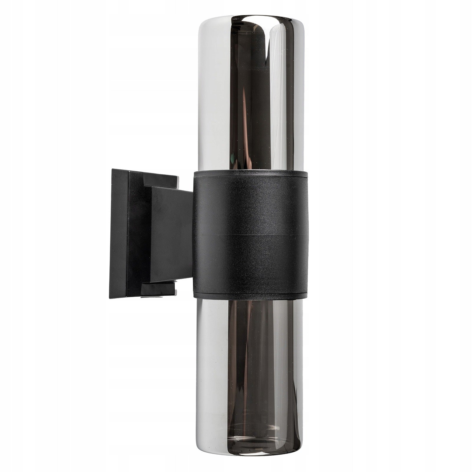 Wall Lamp Garden Facade Wall Mounted LED Fixture 2x E27 Smoke Glass Packaging status original