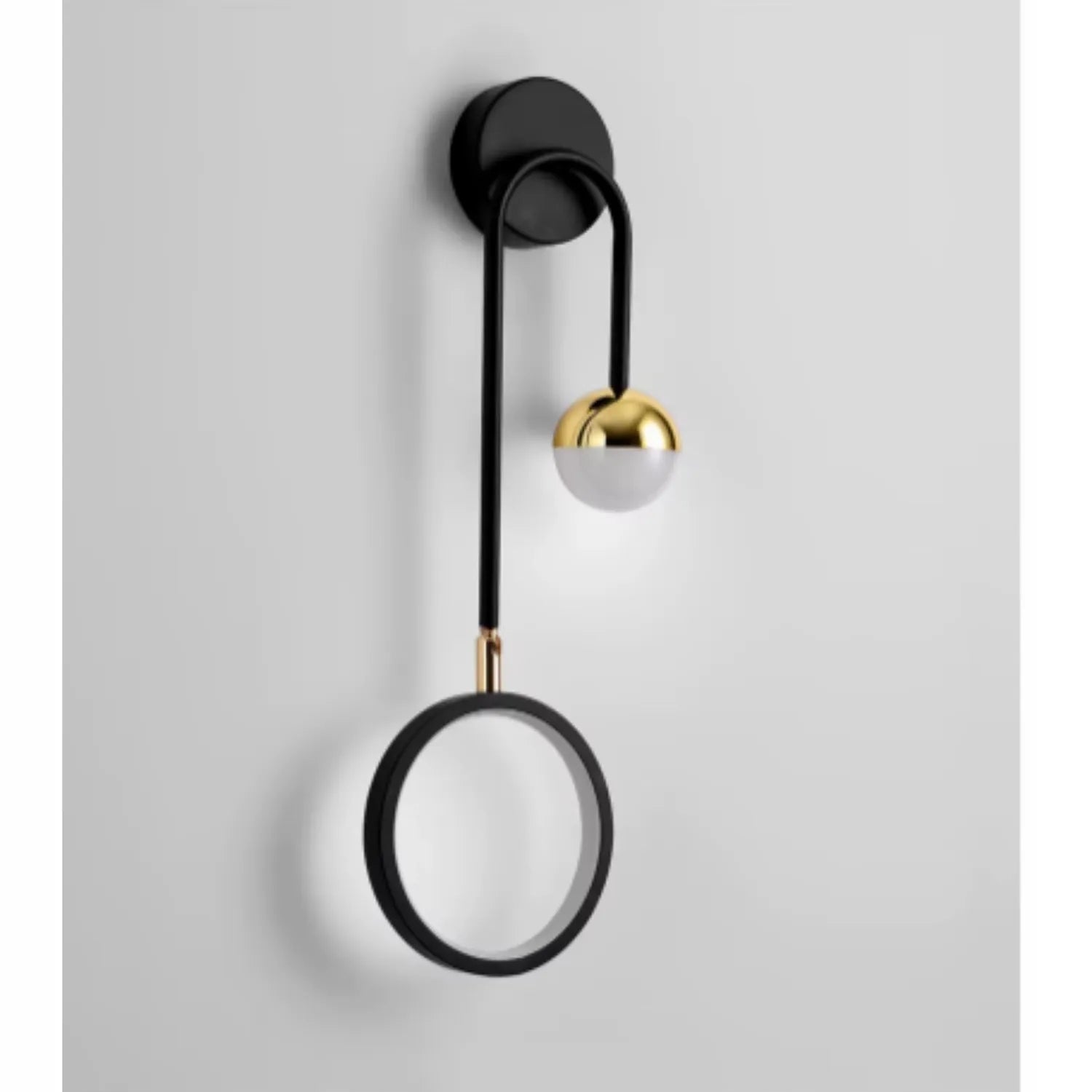 Wall Lamp Led Black Gold Rotating Loft For Living Room Bedroom Brand XPart