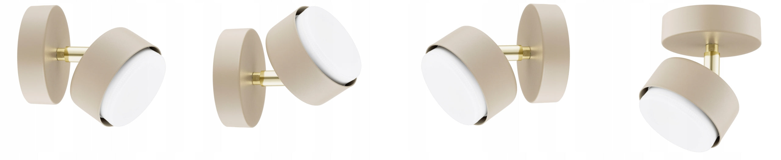 Wall Lamp Spot Halogen Ecru Led Gx53 Manufacturer code 90-024 N