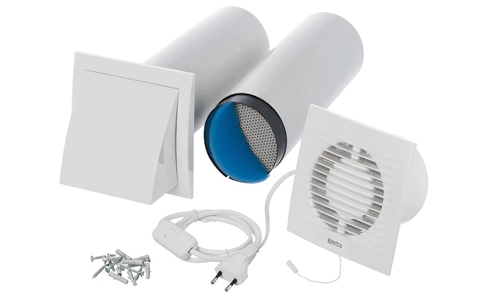 Wall Mounted Recuperator 100mm Heat Recovery VMC Decentralized Ventilation LIRAST Packaging status original