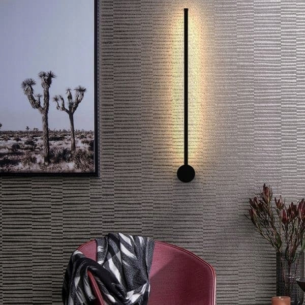 Wall Sconce Indoor LED Lamp For Bedroom 60cm 9W 4000K Black Manufacturer code kinkiet Ścienny Wewnętrzny Lampa LED 60cm