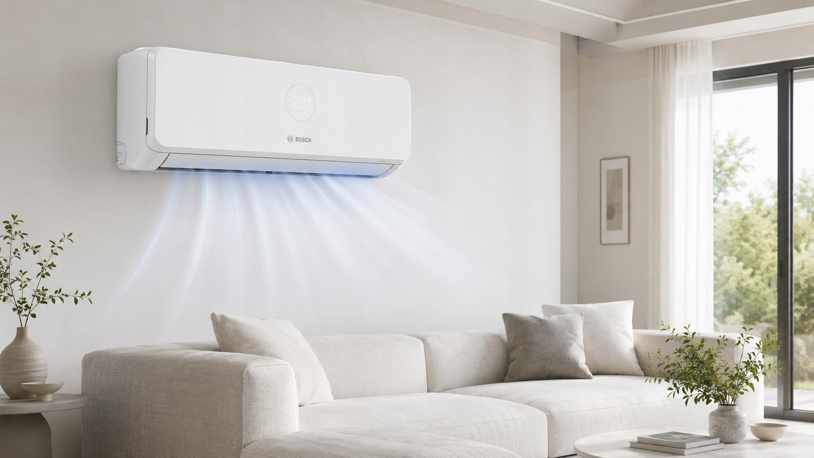 Wall air conditioner Bosch Climate CL3200iU 35 E 3.5 kW cooling heating Packaging status original