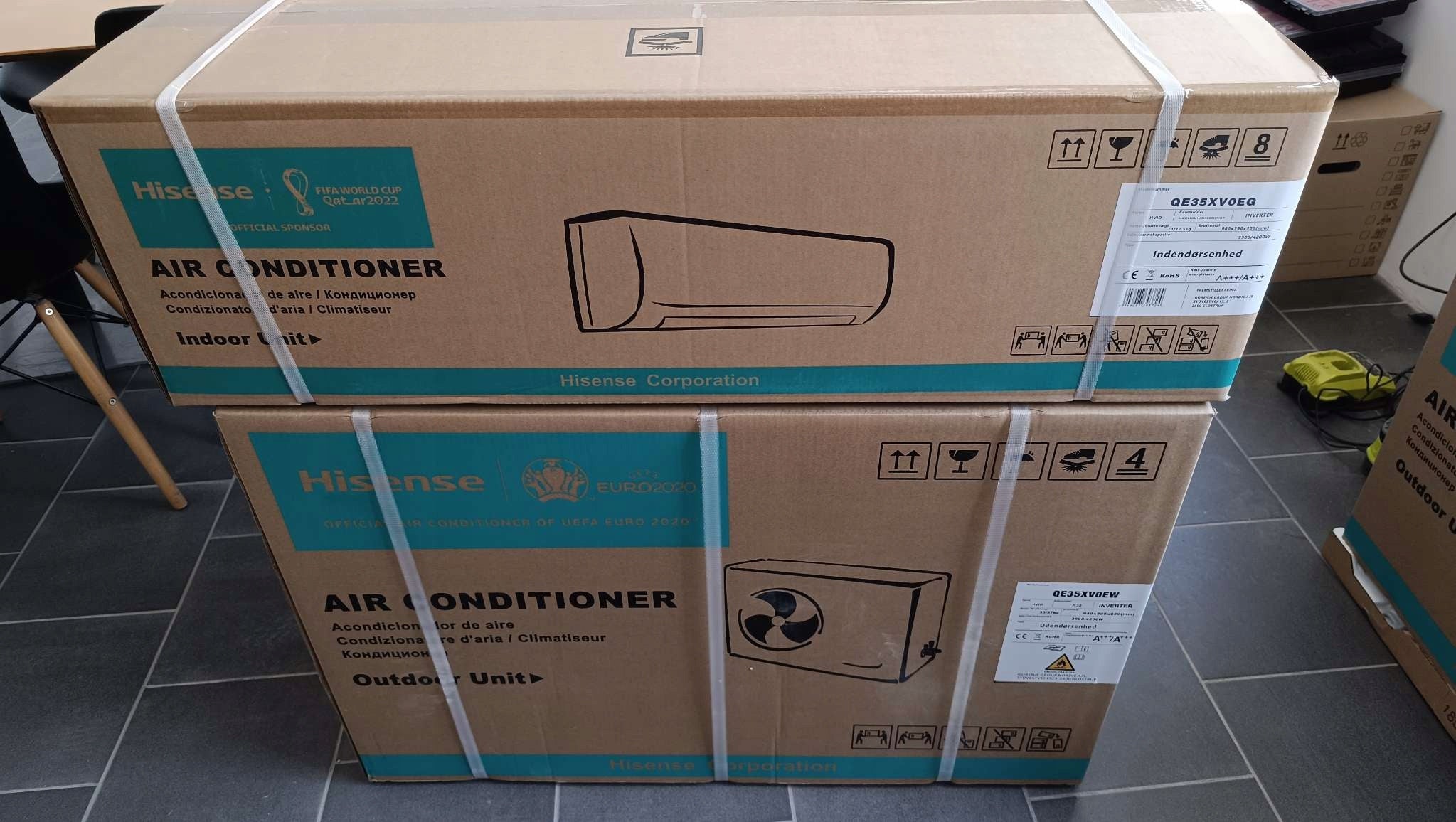 Wall air conditioner Heat pump Hisense Energy Pro 3,5kW 4.2kW Pow-District Brand Hisense