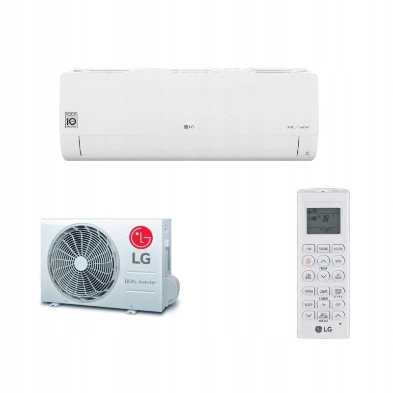 Wall air conditioner LG Dualcool WZ12AWN 3,5kW WIFI - set Packaging status original