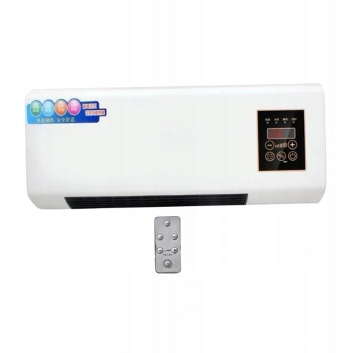 Wall air conditioner Natural wind and heating mode