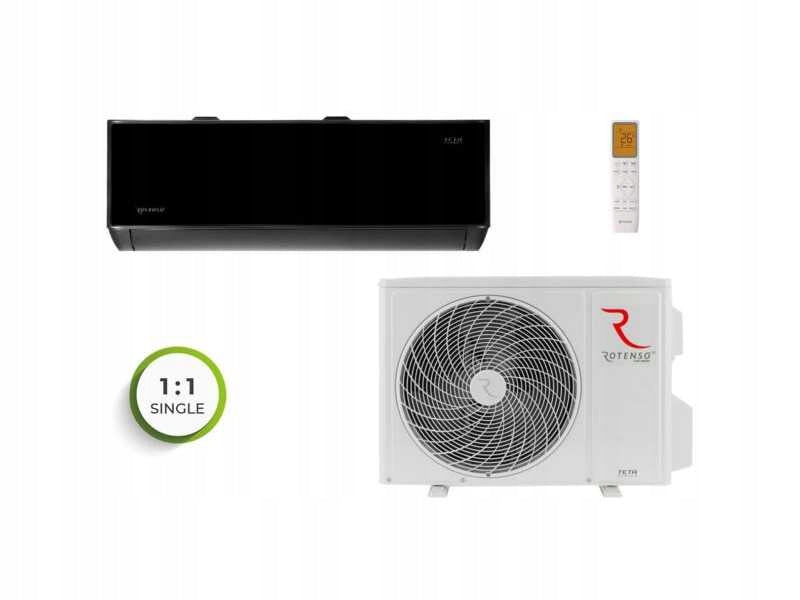 Wall air conditioner Rotenso Teta Mirror TM50Xi 0 5,1 kW mirror -
