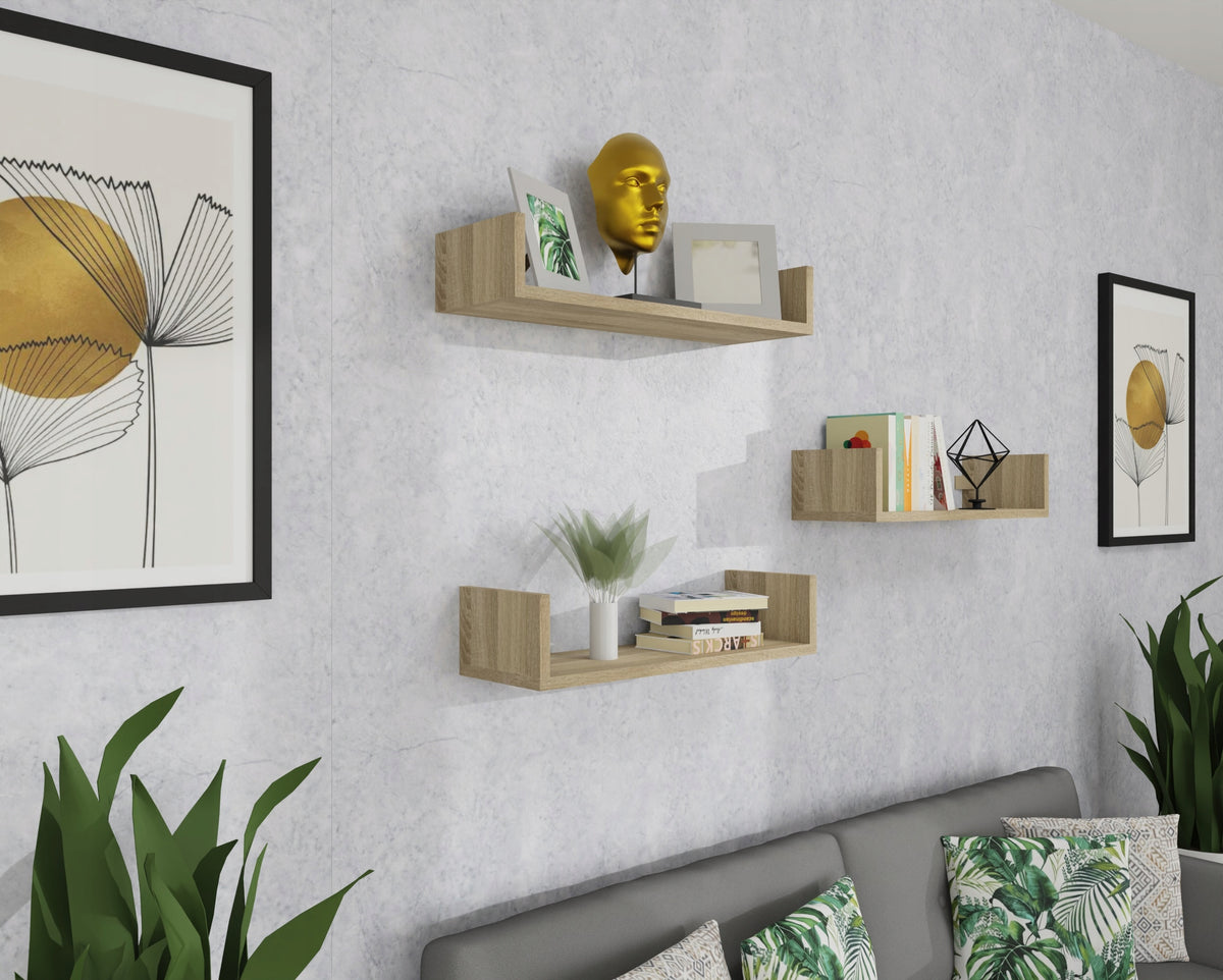 Wall hanging shelf for living room for books toys 1 x 60 cm sonoma Brand Marand