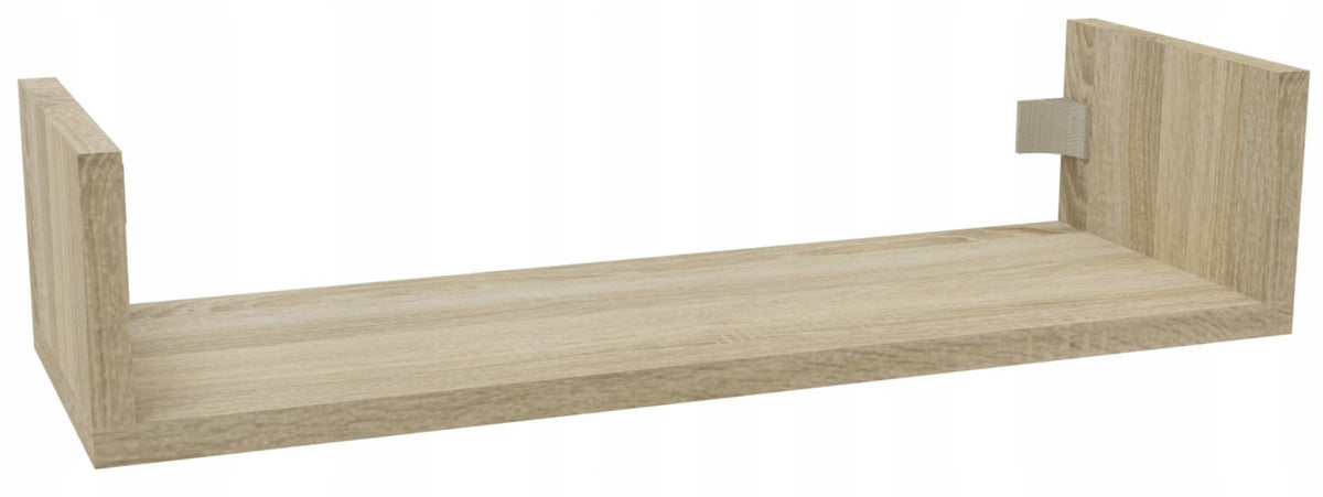 Wall hanging shelf for living room for books toys 1 x 60 cm sonoma