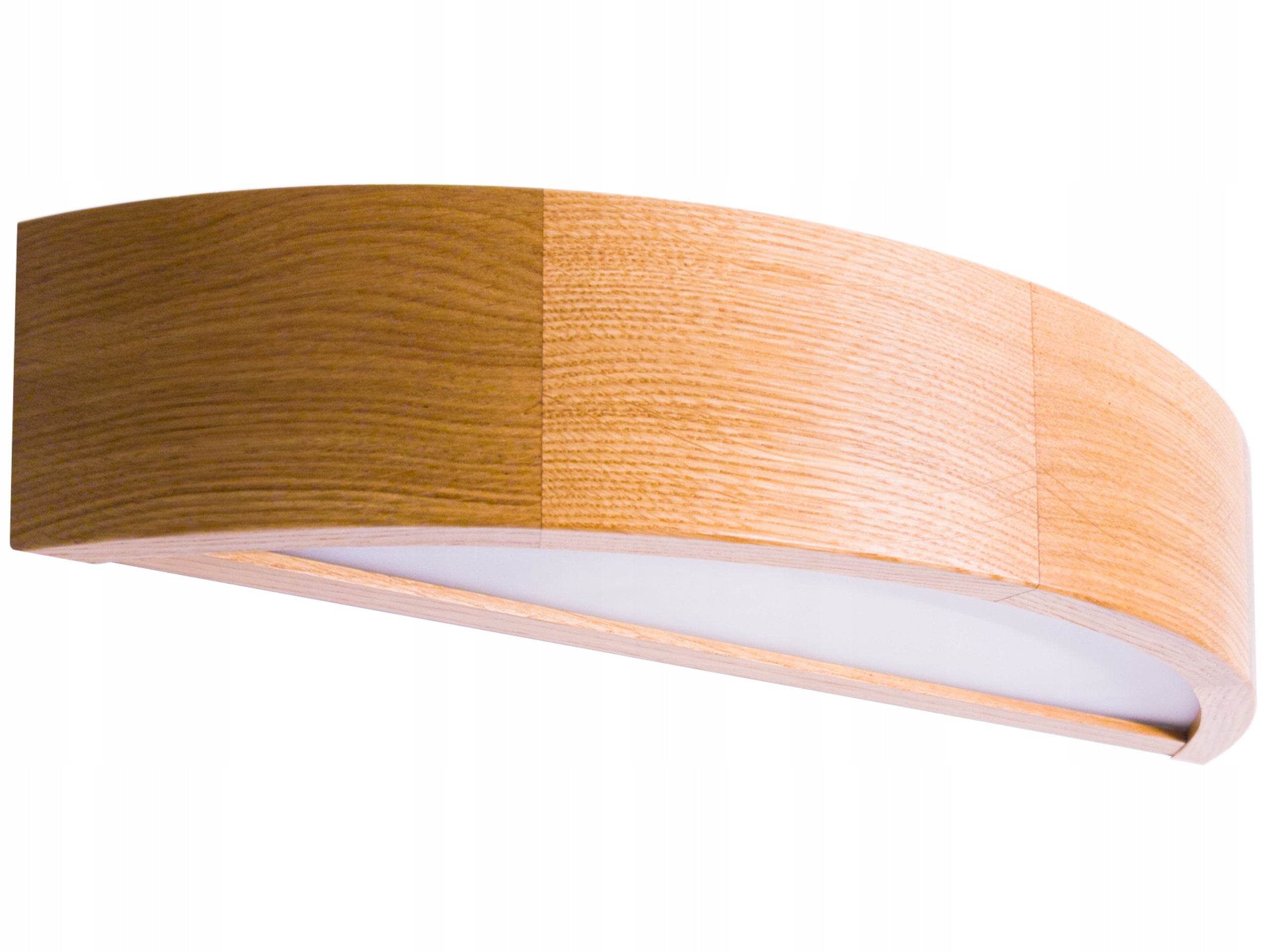 Wall lamp LEJA Semi-plafon wood OAK for living room kitchen bathroom STYLISH