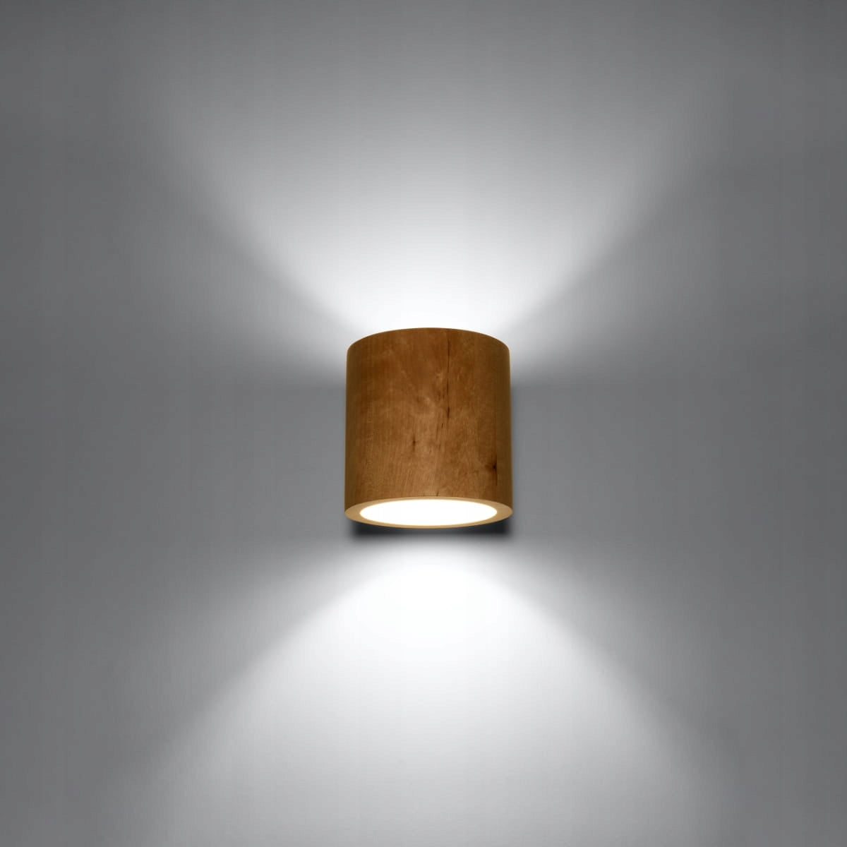 Wall lamp ORBIS natural wood SL.0490 Sollux Lighting Manufacturer code SL.0490