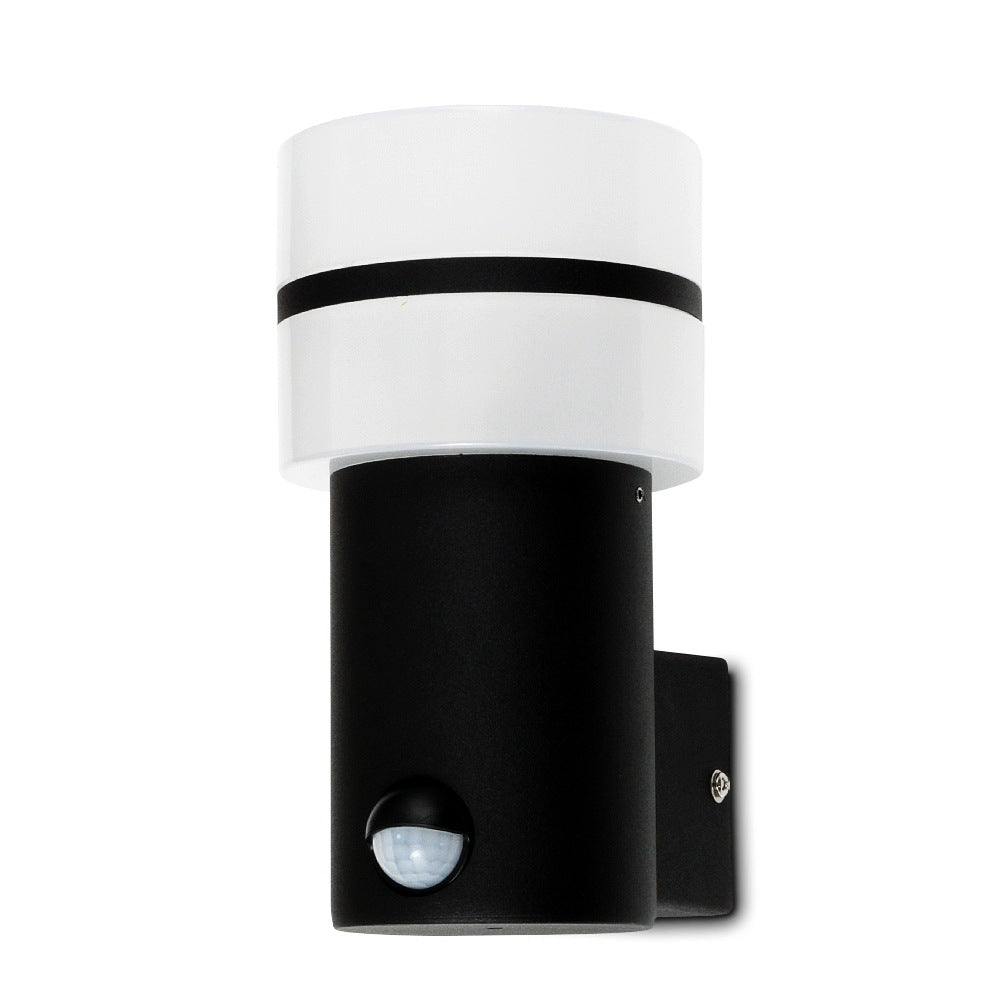 Wall lamp OUTDOOR GARDEN LAMP WITH MOTION AND DUSK SENSOR E27