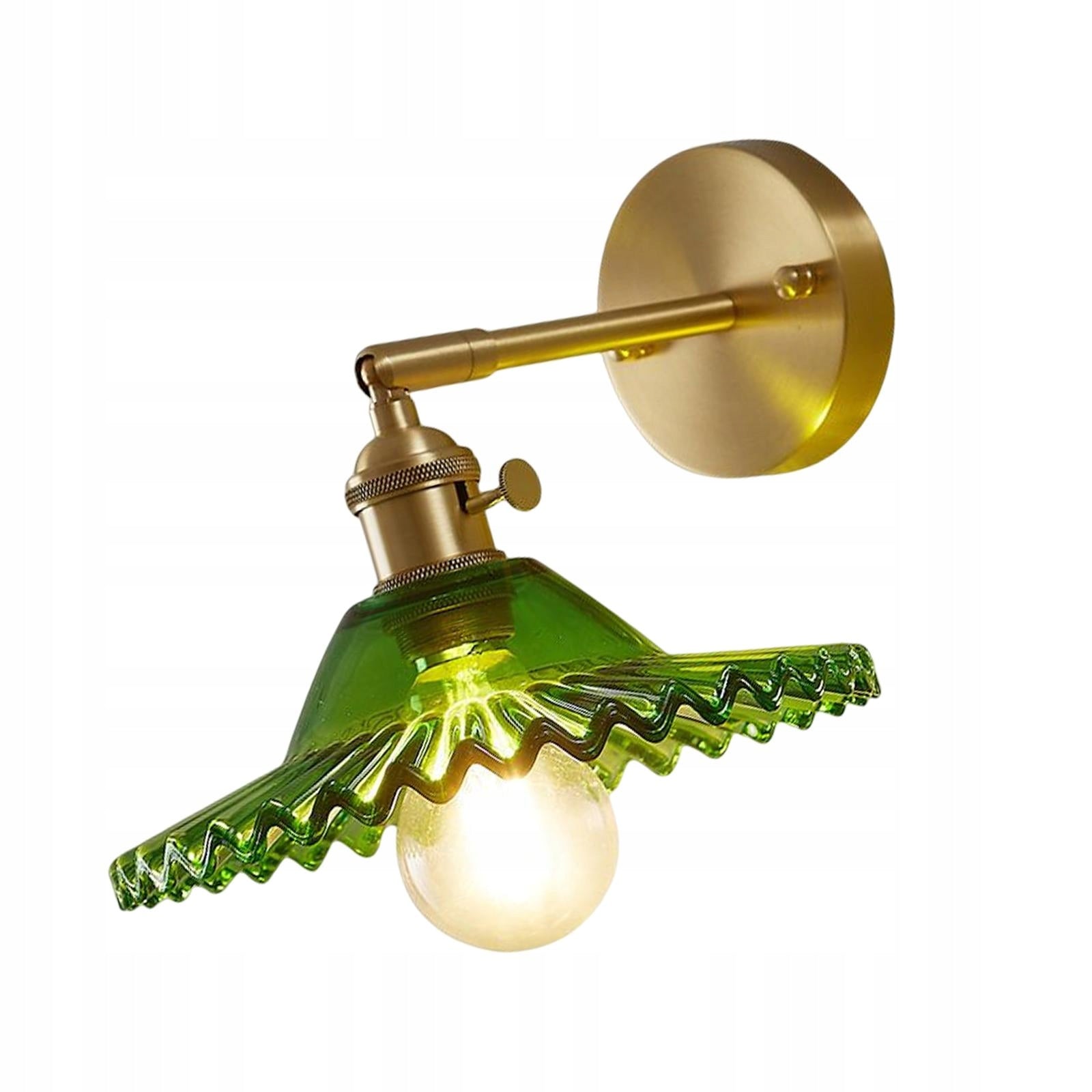 Wall lamp, glass shade, E27 base, wall sconce, wall Manufacturer code 204424