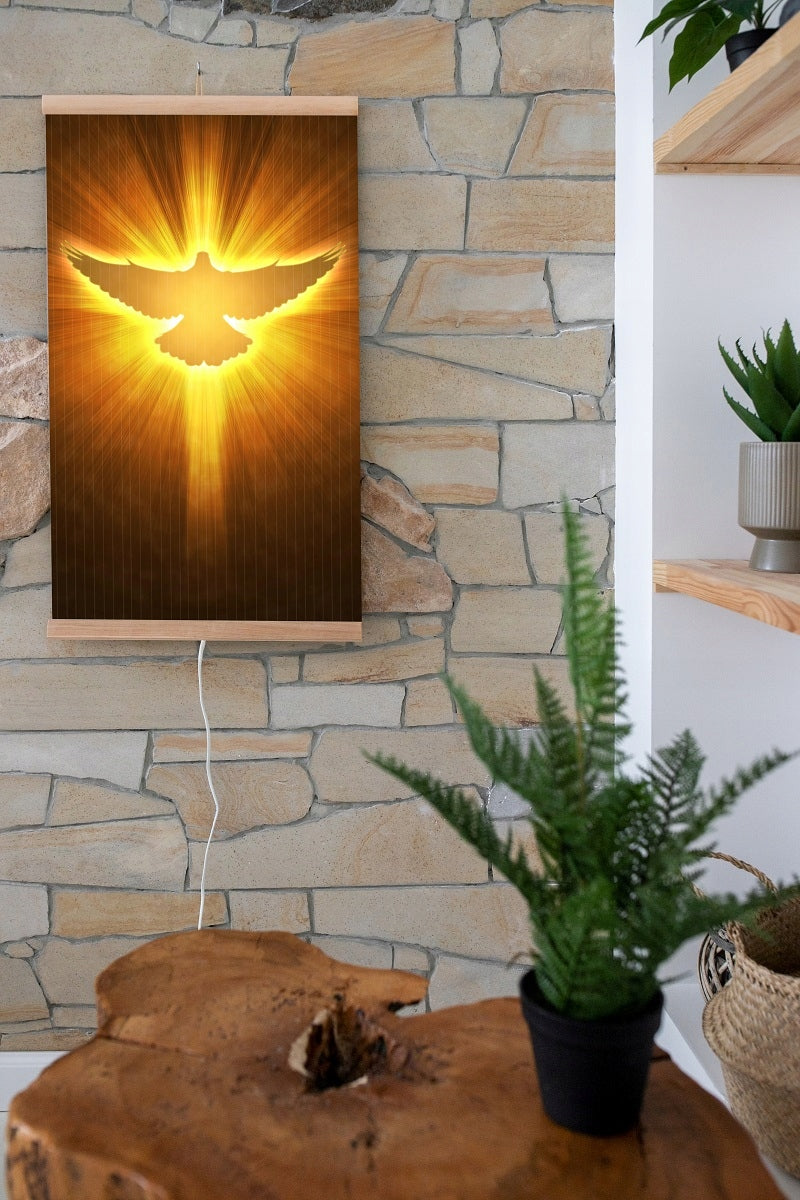 Wall-mounted infrared heater TRIO pattern: HOLY SPIRIT WITHOUT REGULATOR Packaging status original