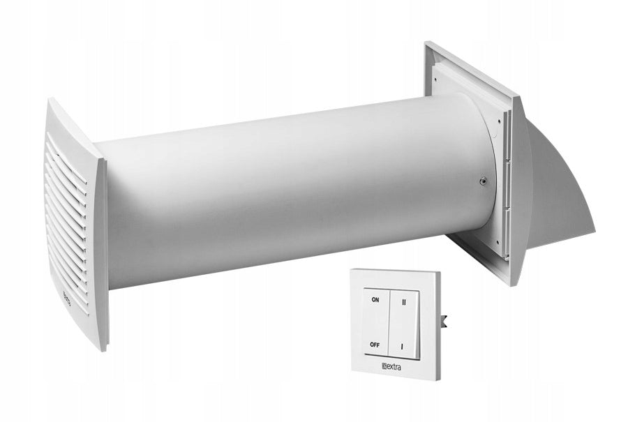 Wall-mounted recuperator Decentralized PRZYBYSZ Wall-mounted switch - Ø125 mm EAN (GTIN) 4750492023808