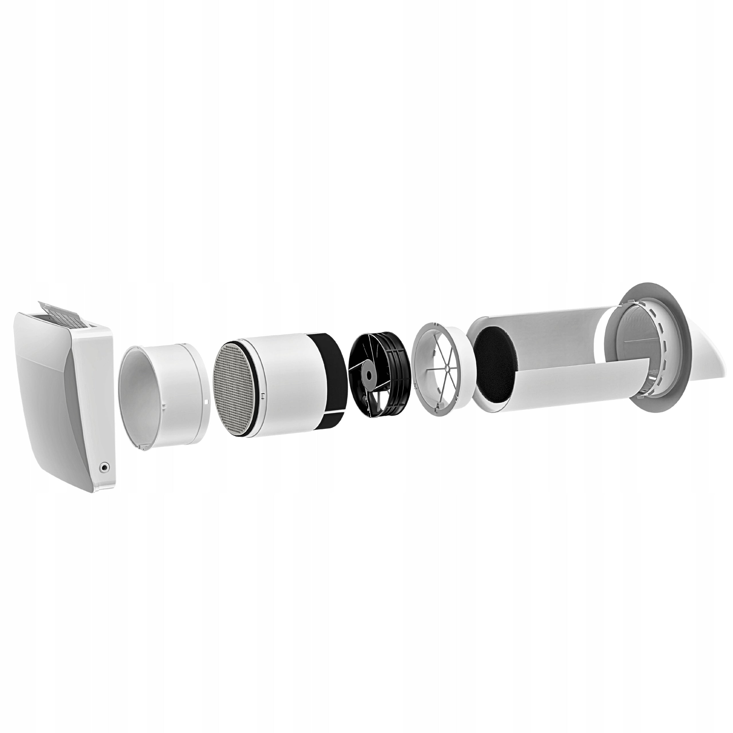 Wall recuperator AIR VENT FLOW 60m3/h WIFI Thermeco humidity sensor Brand Thermeco
