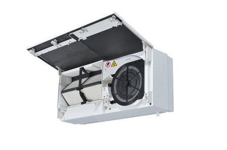 Wall recuperator Mitsubishi LOSSNAY VL-100U5-E with control cable Packaging status original
