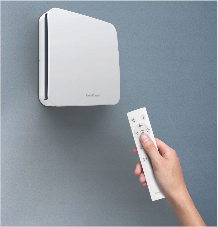 Wall recuperator VANTUBO ECOCOMFORT 100 PLUS 4 SENSORS Packaging status original