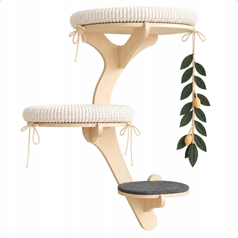 Wall scratcher for cat OLIVE tree on the wall shelf bed 96x69x39cm Manufacturer code 5906609870431
