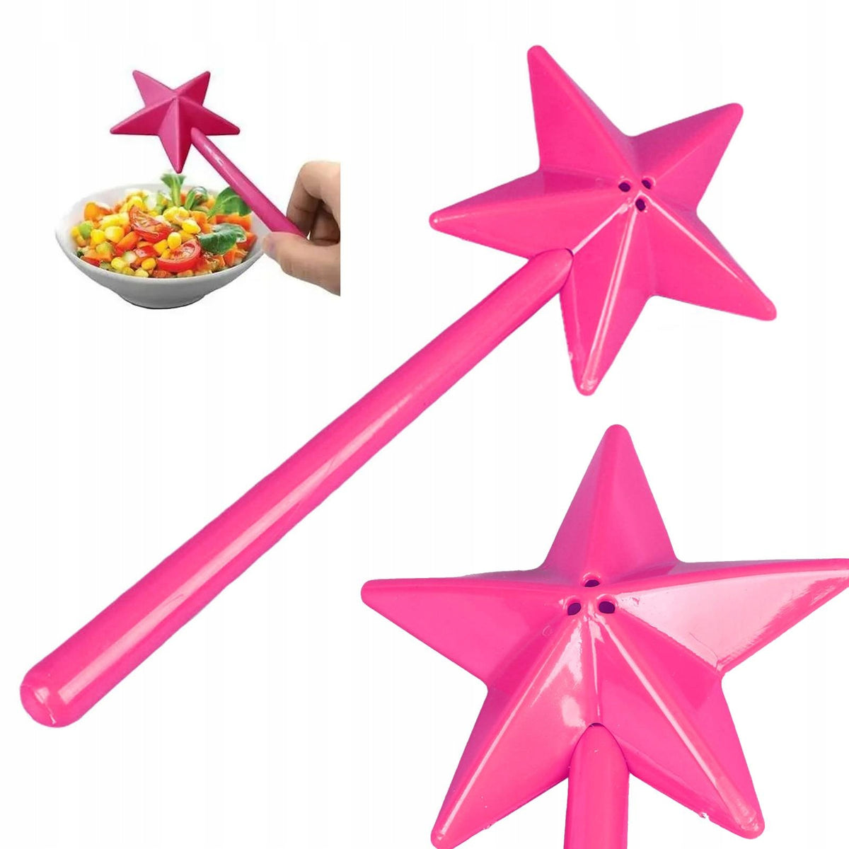 Wand Shaped Pepper Salter Fun Kitchen Tools Packaging status original