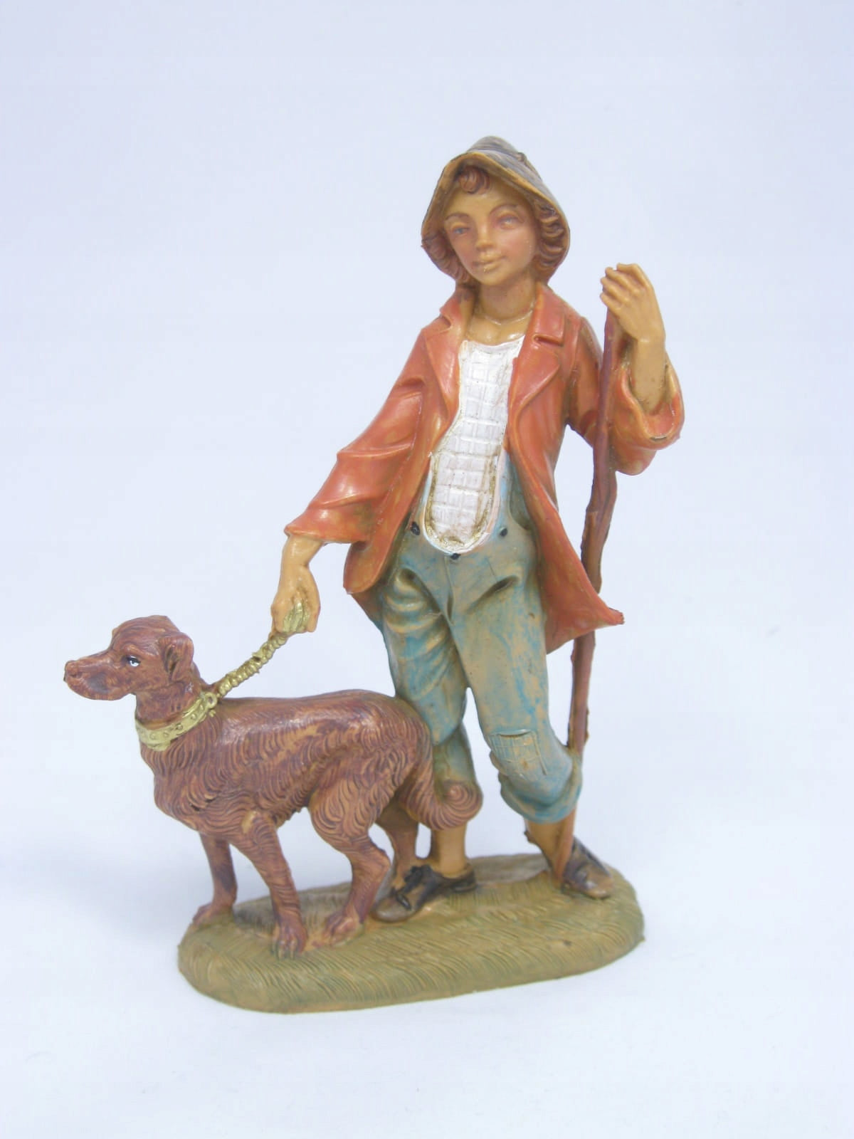 Wanderer with a dog - for figures 12 cm high FONTANINI Theme character