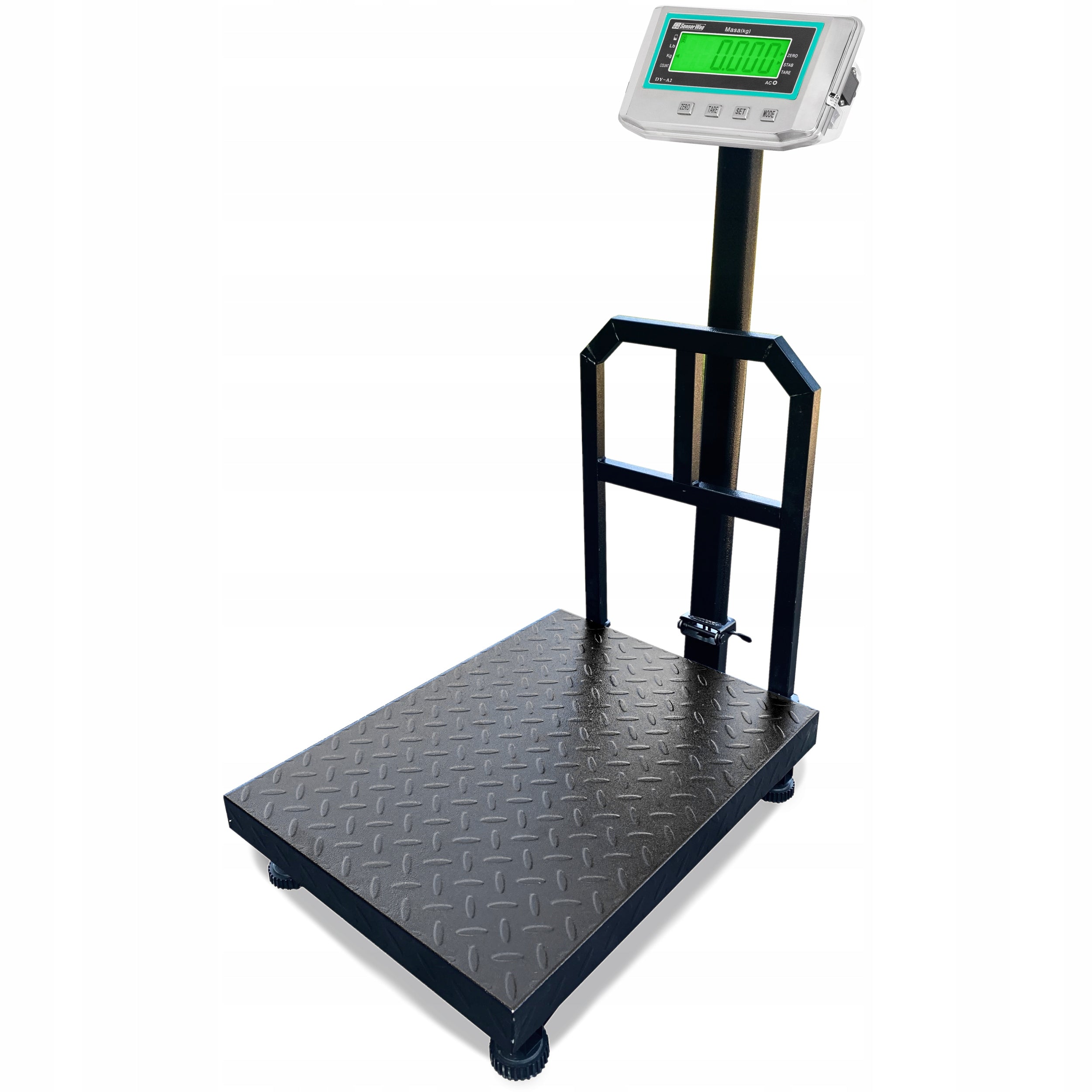 Warehouse scale up to 300kg 40x50cm shop electronic platform LCD Power supply battery and mains