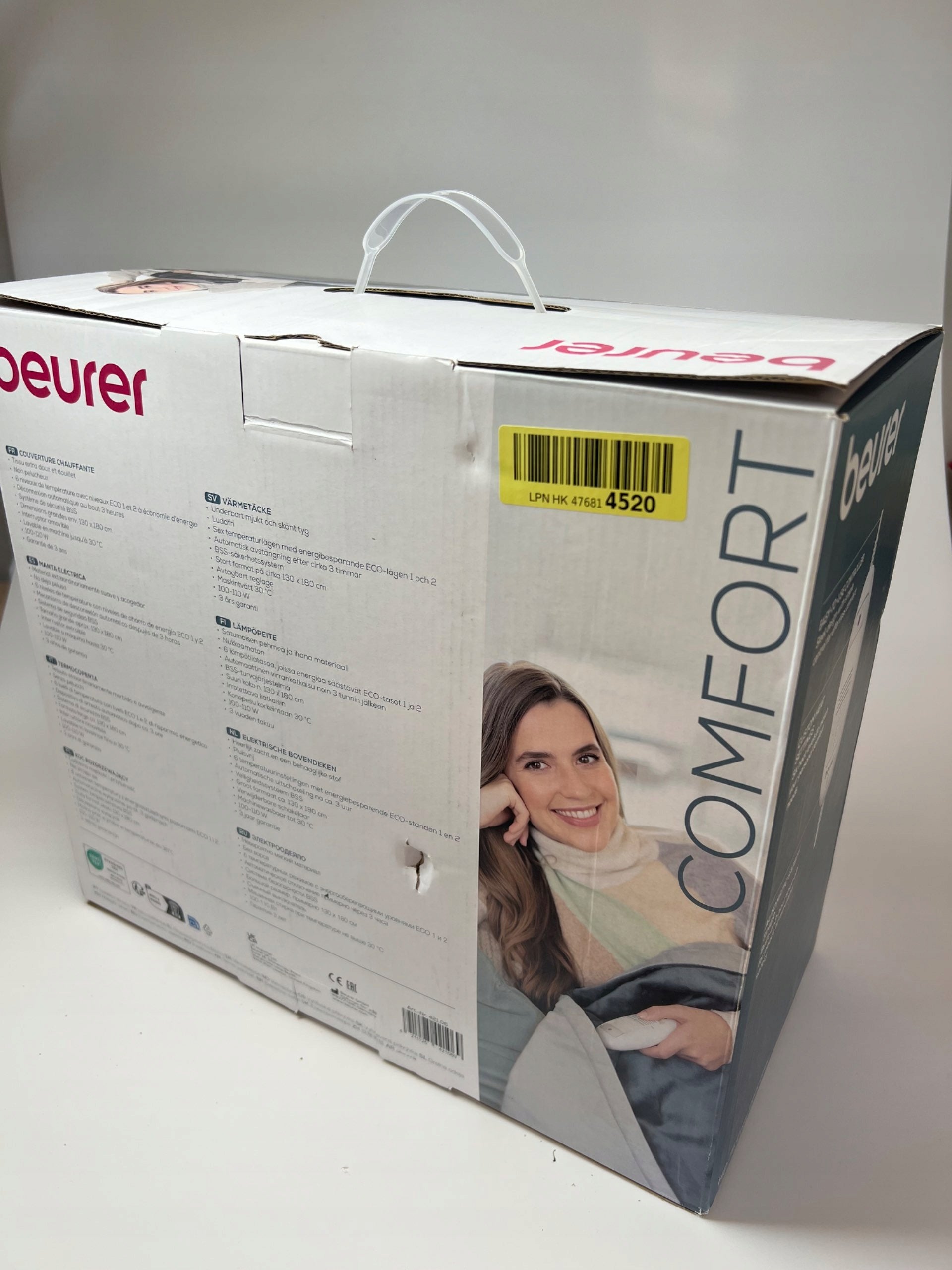 Warming blanket Beurer Hd 75 180/130 Brand Beurer