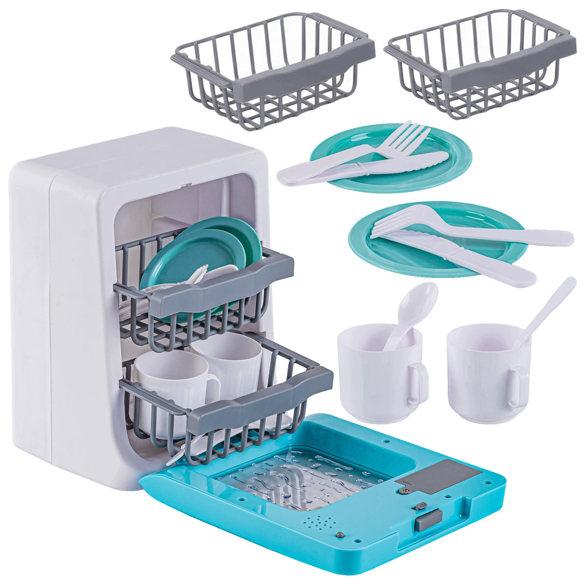 Washing Machine Dishwasher Kettle Microwave Coffee Maker Household Appliance Mixer for Kitchen Manufacturer code ZESTAW MAŁEGO AGD DO KUCHNI DLA DZIECI 6 EL