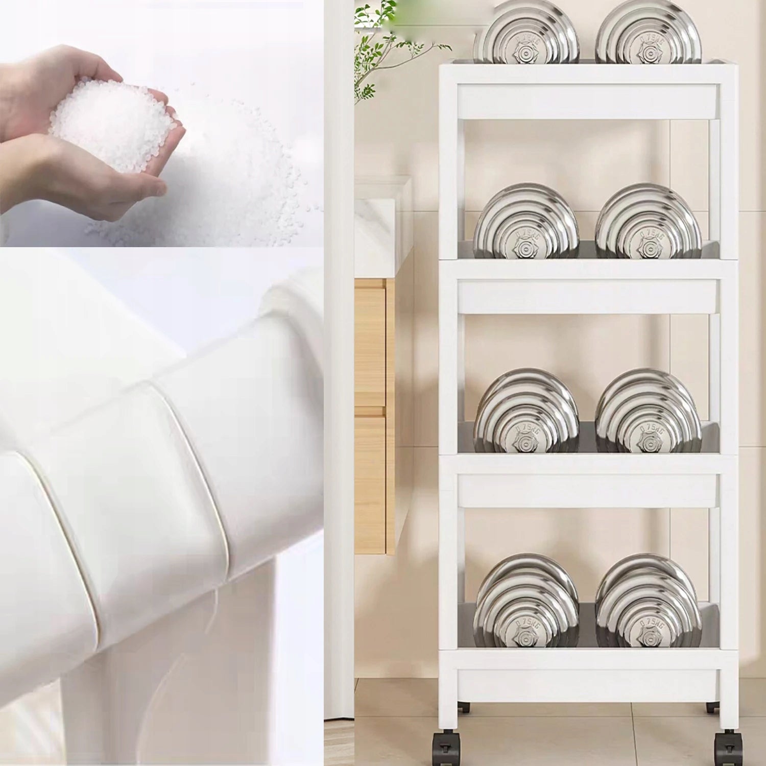 Wąski Regał 9cm Półka Do Za Drzwiami Pokoj Mobilny Haczykami Wąska 5 Półki Manufacturer code 9CM WĄSKA PÓŁKA REGAŁ ŁAZIENKOWA763932661168