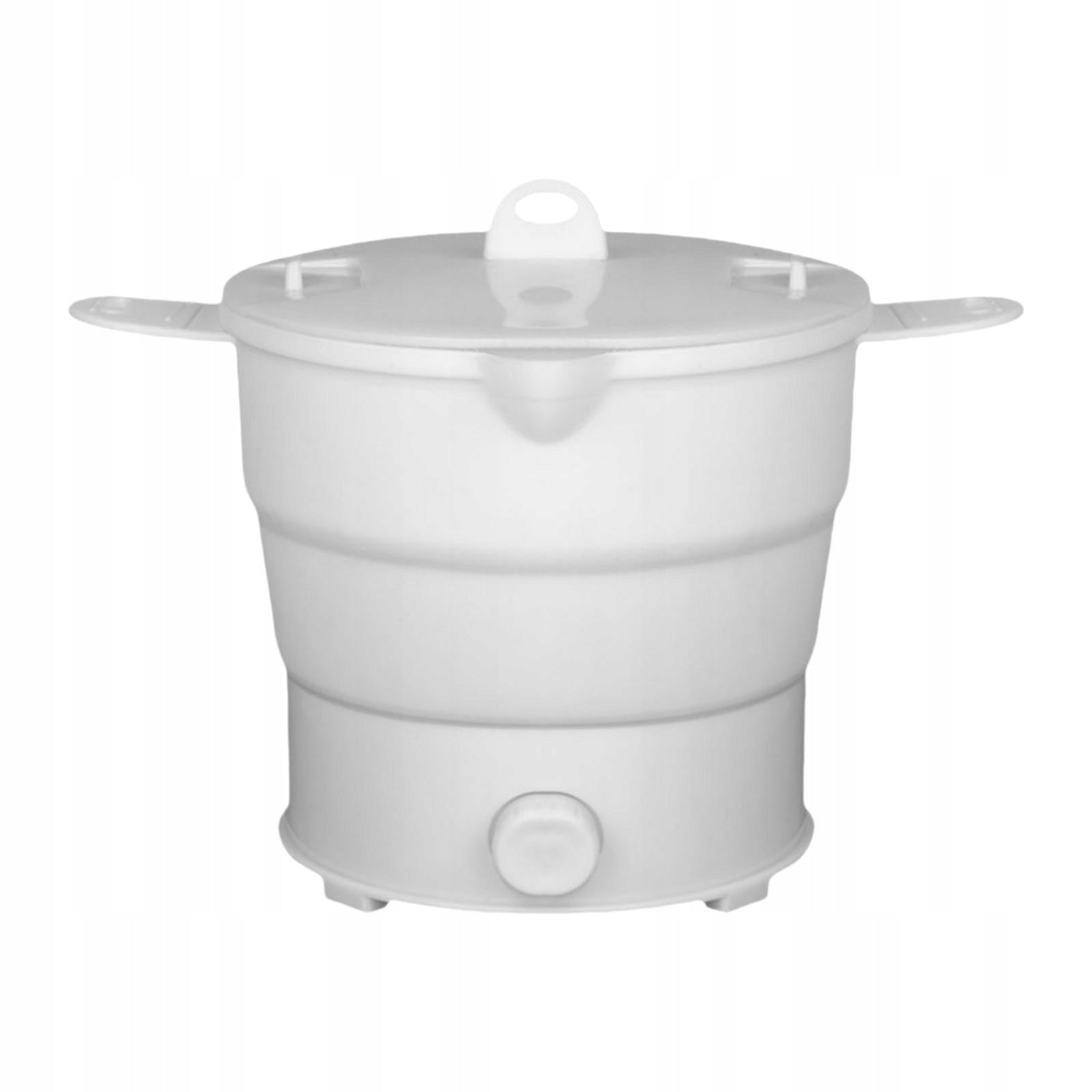 Water Boiling Pot, Electric Kettle 1.2L with Steamer, Travel Hot Pot Dominant color other