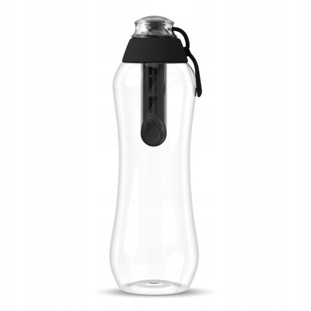 Water Bottle Filtering Dafi 0,5 l SOFT Black with 4 filters Brand Dafi