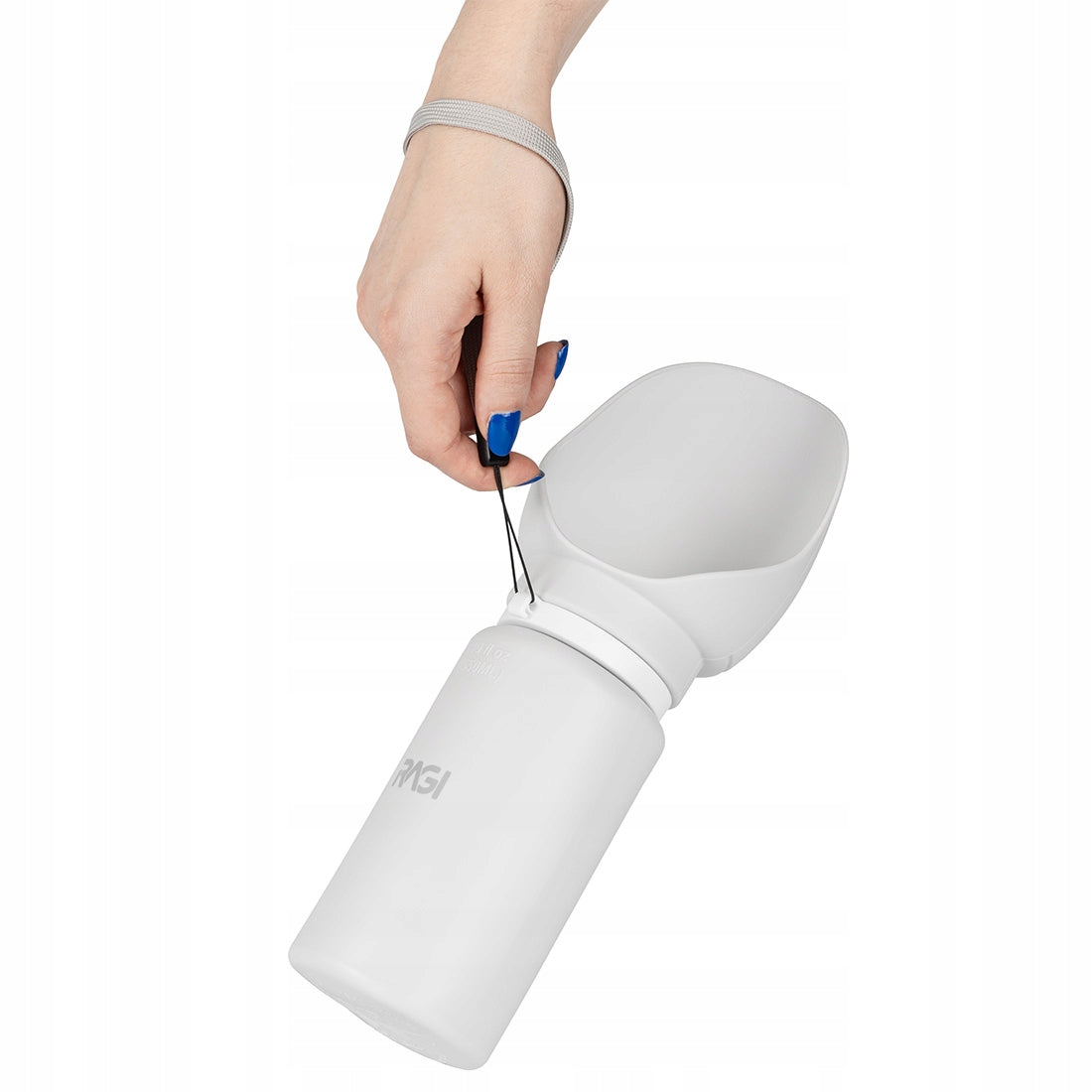 Water Bottle for Dog Water Bottle with Bowl Tourist Drinker Folding 0,55L Manufacturer code BS/SZ-7255