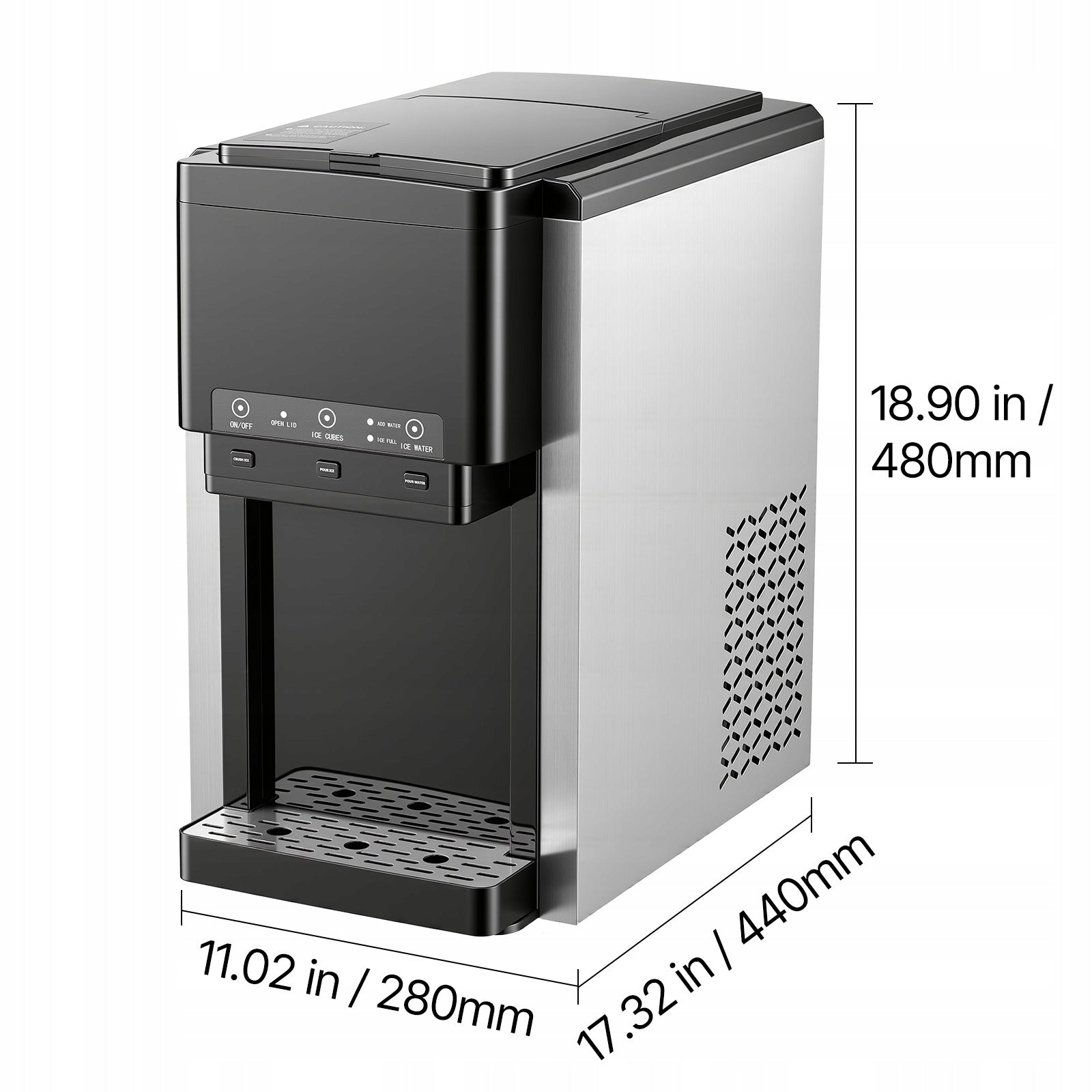 Water Distributor 3in1 Self-Cleaning With Ice Maker 16KG/Day Manufacturer code DGNZBJTMSLSZ2NNVG
