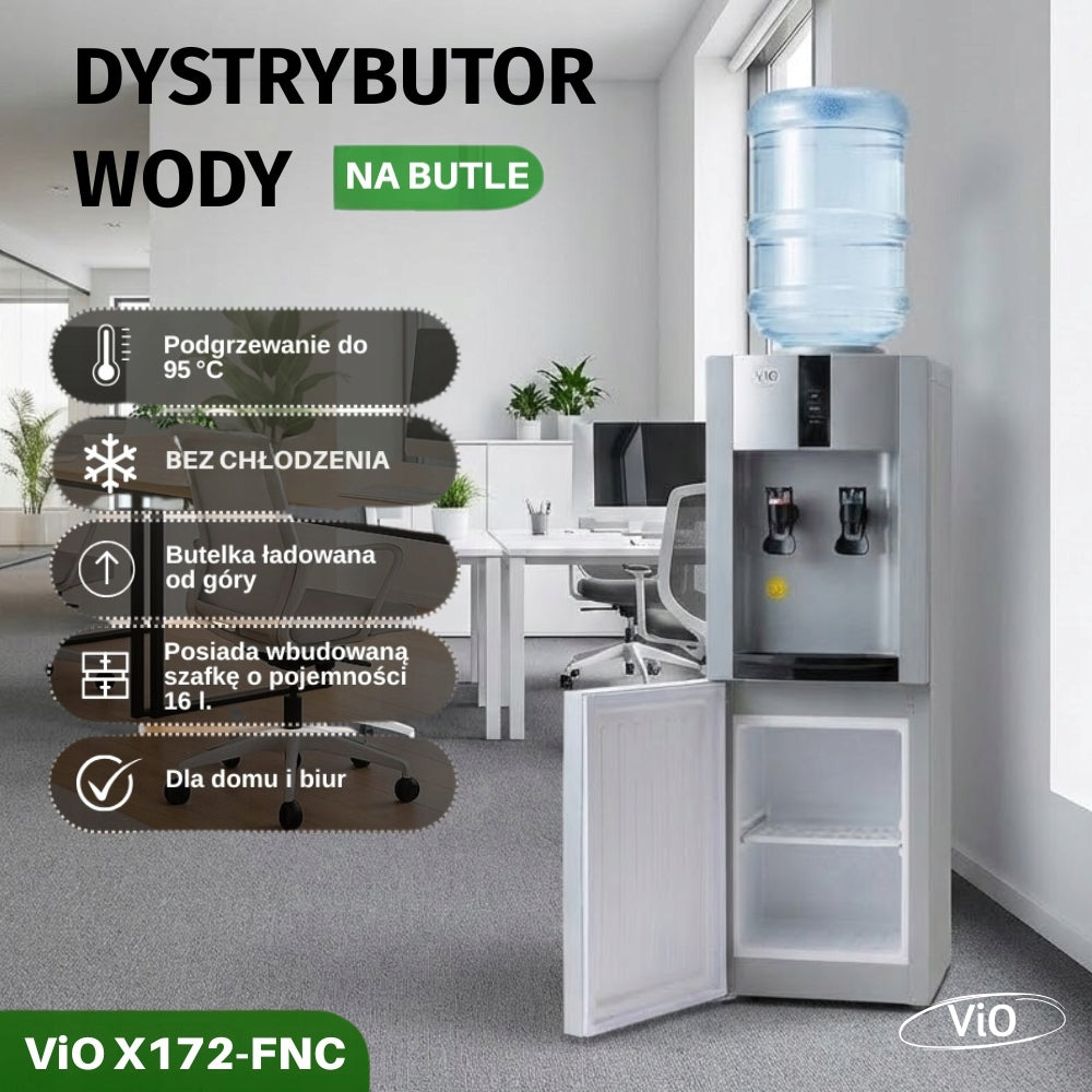 Water Distributor ViO X172-FNC Grey WITH CABINET 16 liters - WITHOUT COOLING Packaging status original