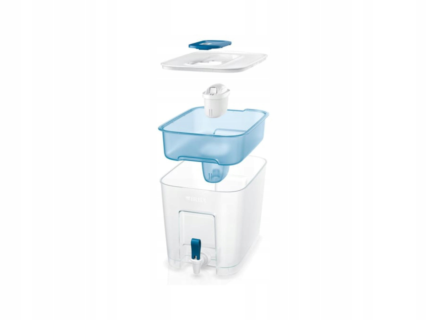 Water Filter Jug Brita Flow XXL 8,2L Blue with Tap + Cartridge Manufacturer code 1039277