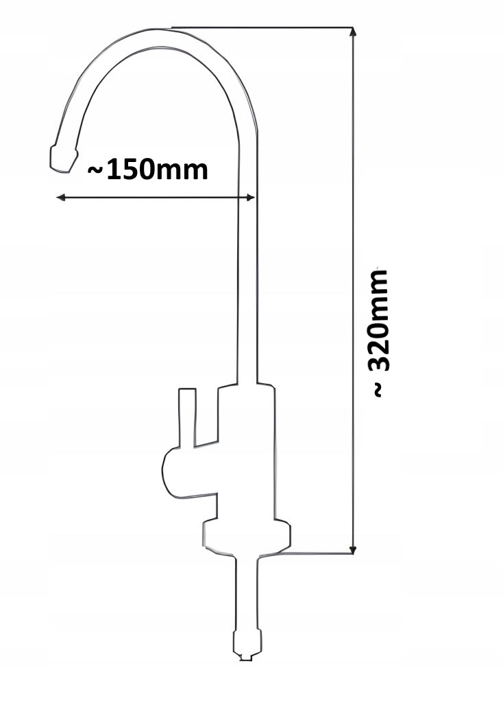 Water Filter Softener Sink Water Filtration System Removes Stone USTM Brand UST-M