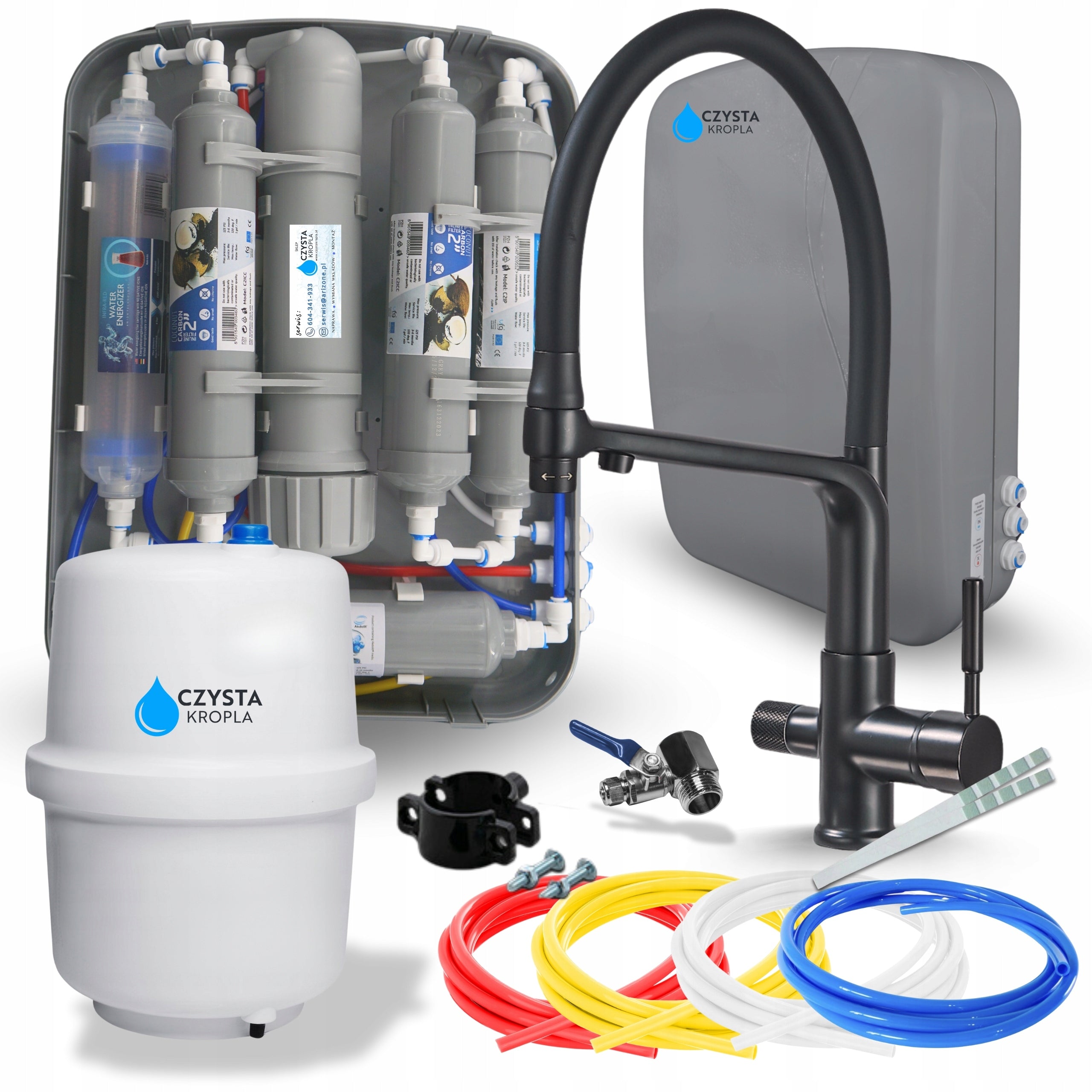 Water Filter System Kitchen Filter with Faucet Three Way Faucet For Kitchen
